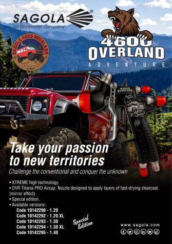 4600 Overland Adventure Spray Gun