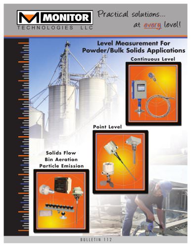 Monitor Full Line Level Measurement Brochure