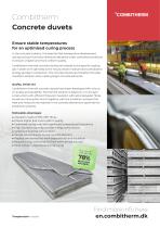 Concrete duvets