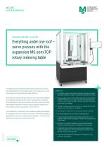 MS sonxTOP rotary indexing table