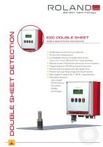 E20 DOUBLE SHEET SINGLE SIDE SYSTEM, CONTACTING