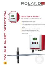 I20 Double Sheet Detector for all metals with non-contacting sensors