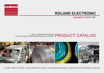 ROLAND ELECTRONIC Product catalog