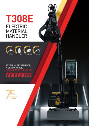 T308E ELECTRIC MATERIAL HANDLER