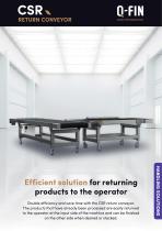 RETURN CONVEYOR