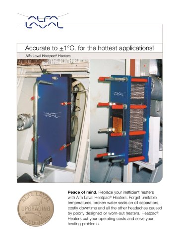 Alfa Laval Heatpac® Heaters