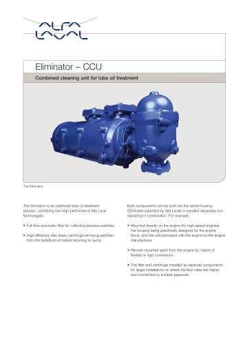 Eminator/Combined Cleaning Unit (CCU)