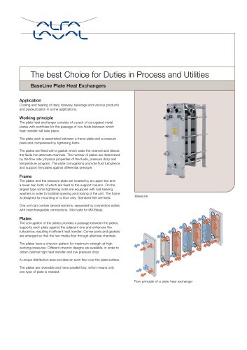 PD Sheet - BaseLine - Plate Heat Exchanger 