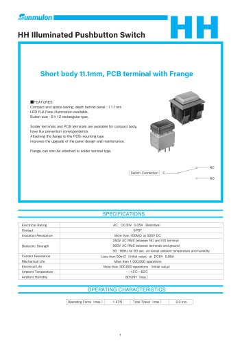 HH Illuminated Pushbutton Switch