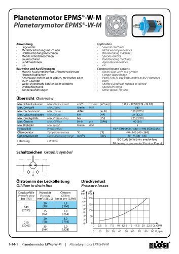 Planetary motors heavy duty