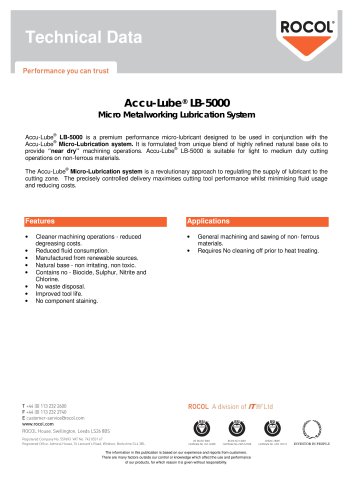 ACCU-LUBE LB-5000