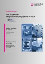 PROGRAM SUMMARY Magnetic Clamping Sytems M-TECS
