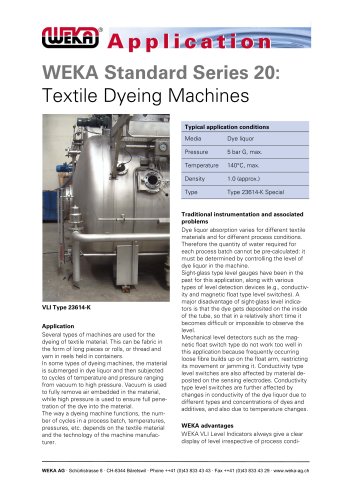 Textile Dyeing