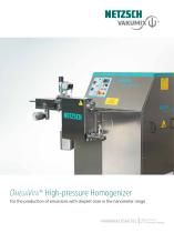 OmegaVita® High-pressure Homogenizer