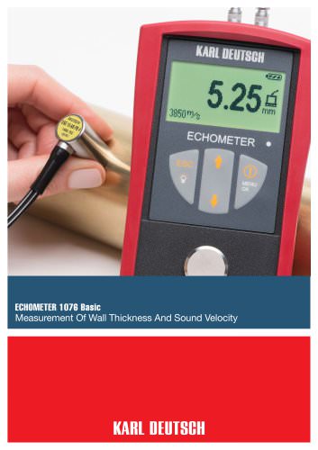 ECHOMETER 1076 Basic