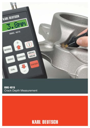 RMG 4015 Crack Depth Measurement