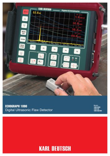 Ultrasonic Flaw Detector ECHOGRAPH 1090