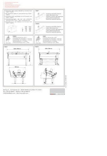 F104 Semi-Automatic case erector with box pusher