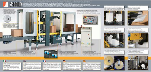 SM44 Full automatic carton sealers range