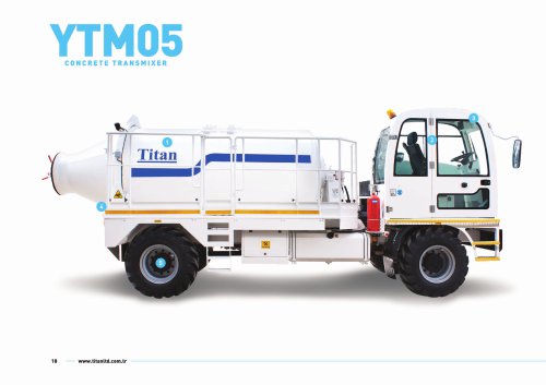 YTM05 concrete transmixer