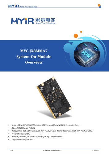 MYC-JX8MMA7