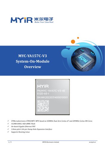 MYC-YA157C-V3