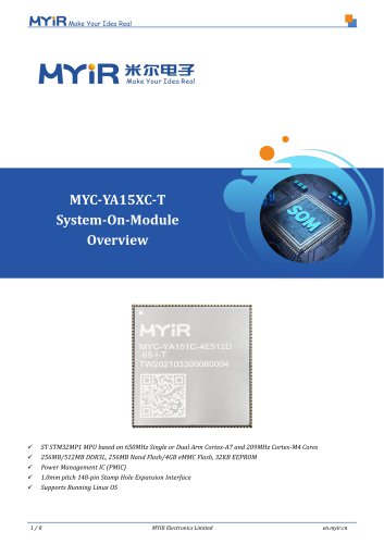 MYC-YA15XC-T