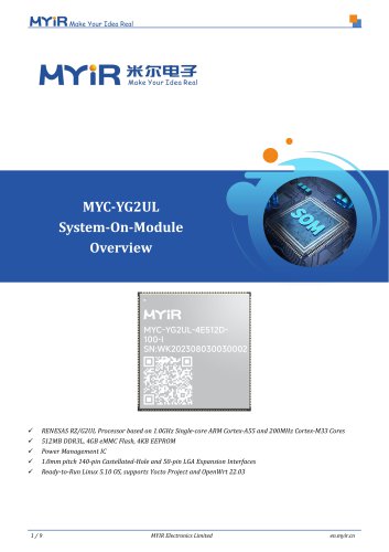 MYC-YG2UL