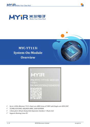 MYC-YT113i