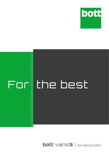 For the best - Van Racking