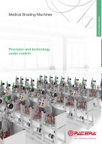 Medical braiding machines