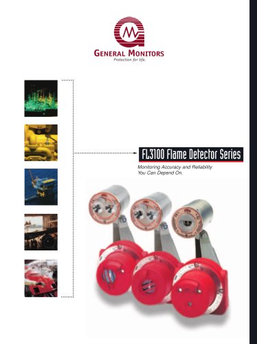 UV, UV/IR and IR Optical Flame Detectors