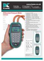 Differential Pressure Meter KANE3500 Series