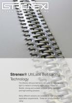 Strenex® UltiLace Belt Lacing Technology