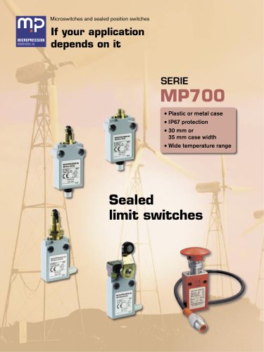 MP700 Sealed Position Switches