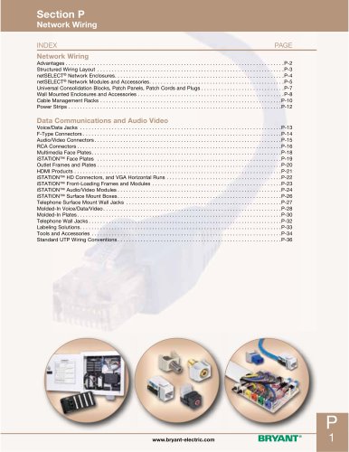 Network Wiring- Section P