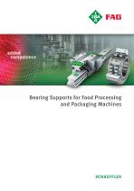 Bearing Supports for Food Processing  and Packaging Machines