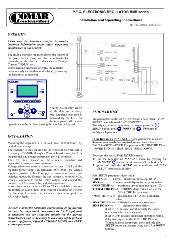 BMR regulator  (NEW)