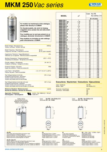 MKM 250 Vac series