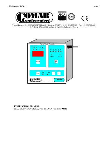 MPR regulator