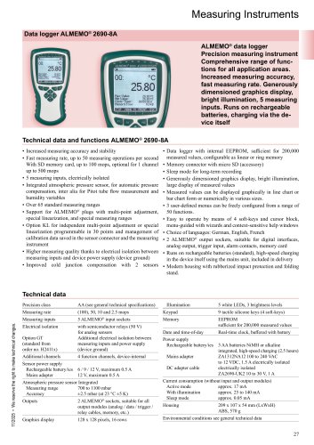 ALMEMO&reg; 2690-8A-english