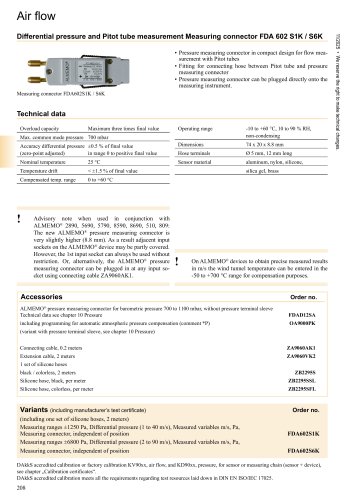 Pitot Tubes