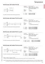 Sensors for surface measurements, NiCr-Ni
