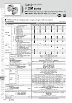 FCM Series Specifications・How to order・Dimensions