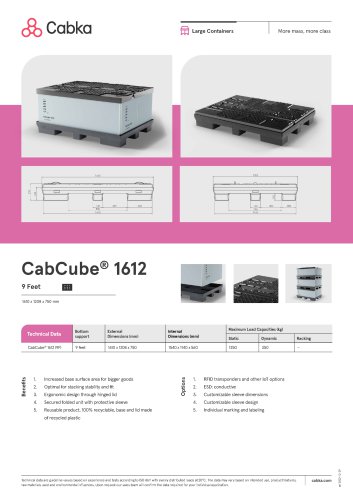 CabCube® 1612