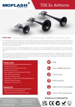 Datasheet - Air Horn TDE(Ex)