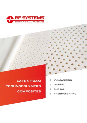 LATEX FOAM TECHNOPOLYMERS COMPOSITES