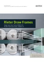 Rieter Draw Frames