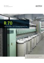Rotor spinning machine R 70