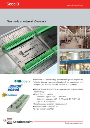 New modular external IO-module